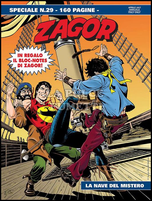 ZAGOR SPECIALE #    29: LA NAVE DEL MISTERO + BLOC-NOTES DI ZAGOR